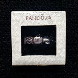Rare Exclusive Pandora Charms I Love to Travel